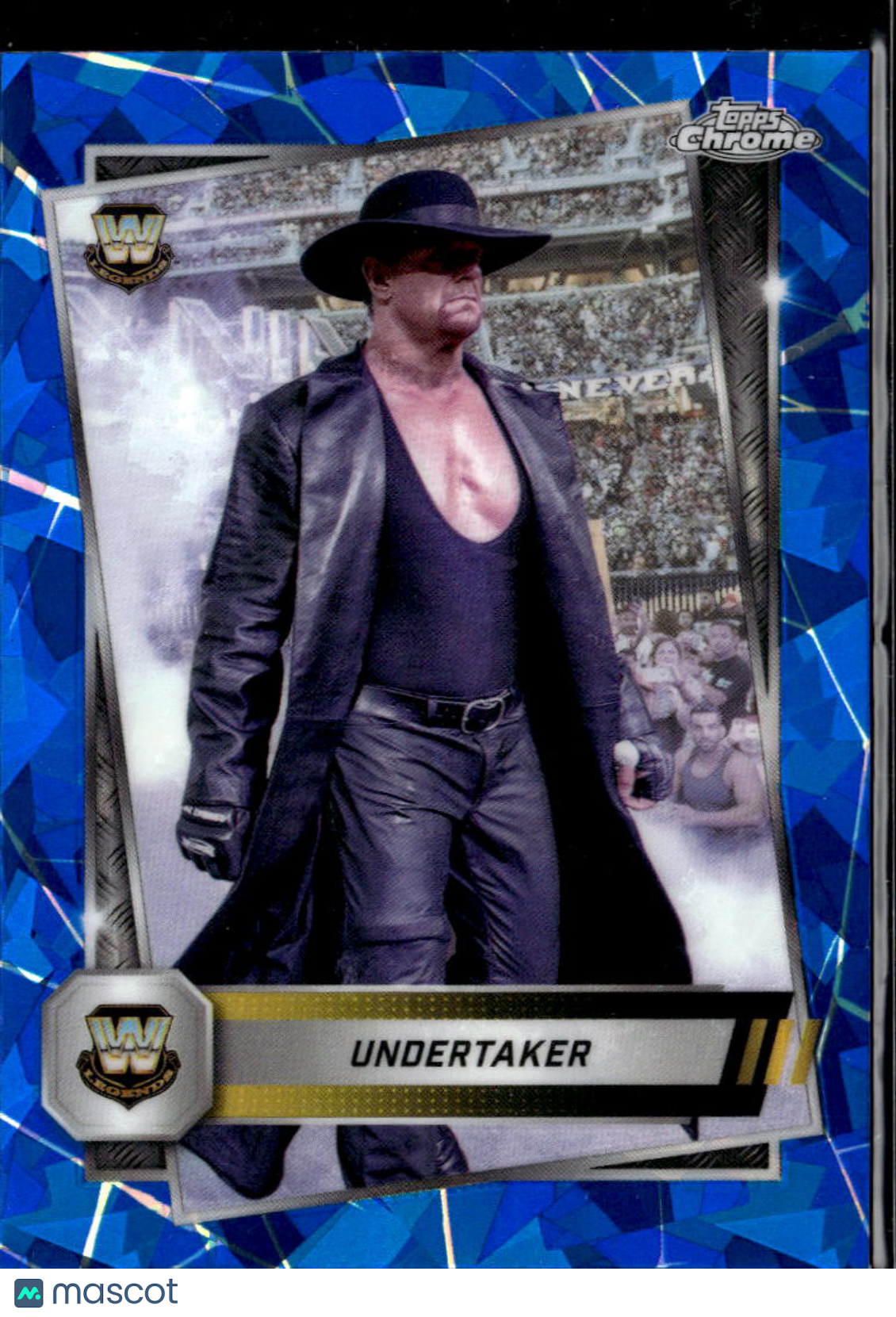 Undertaker 2025 Topps Chrome WWE Legends Blue Sapphire Wrestling