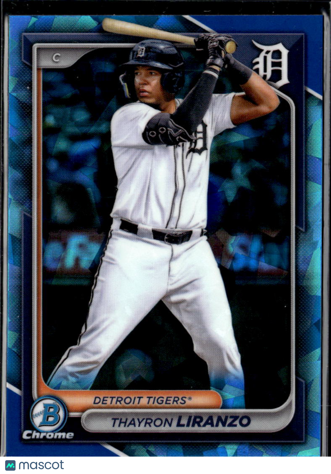 Thayron Liranzo 2024 Bowman Chrome Sapphire Detroit Tigers