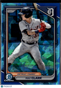 Max Clark 2024 Bowman Chrome Sapphire Detroit Tigers