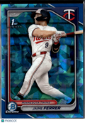 Jaime Ferrer 2024 Bowman Chrome 1st Sapphire Minnesota Twins