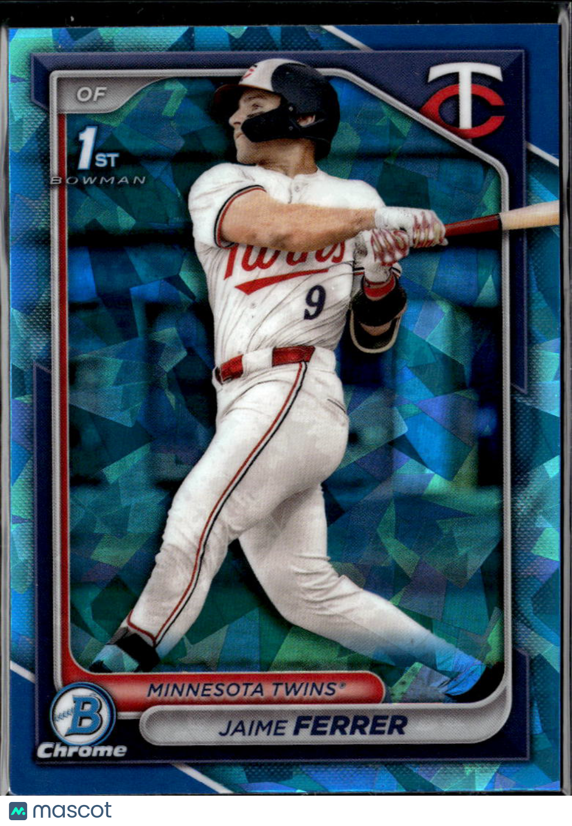 Jaime Ferrer 2024 Bowman Chrome 1st Sapphire Minnesota Twins