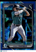 Jonny Farmelo 2024 Bowman Chrome Sapphire Seattle Mariners