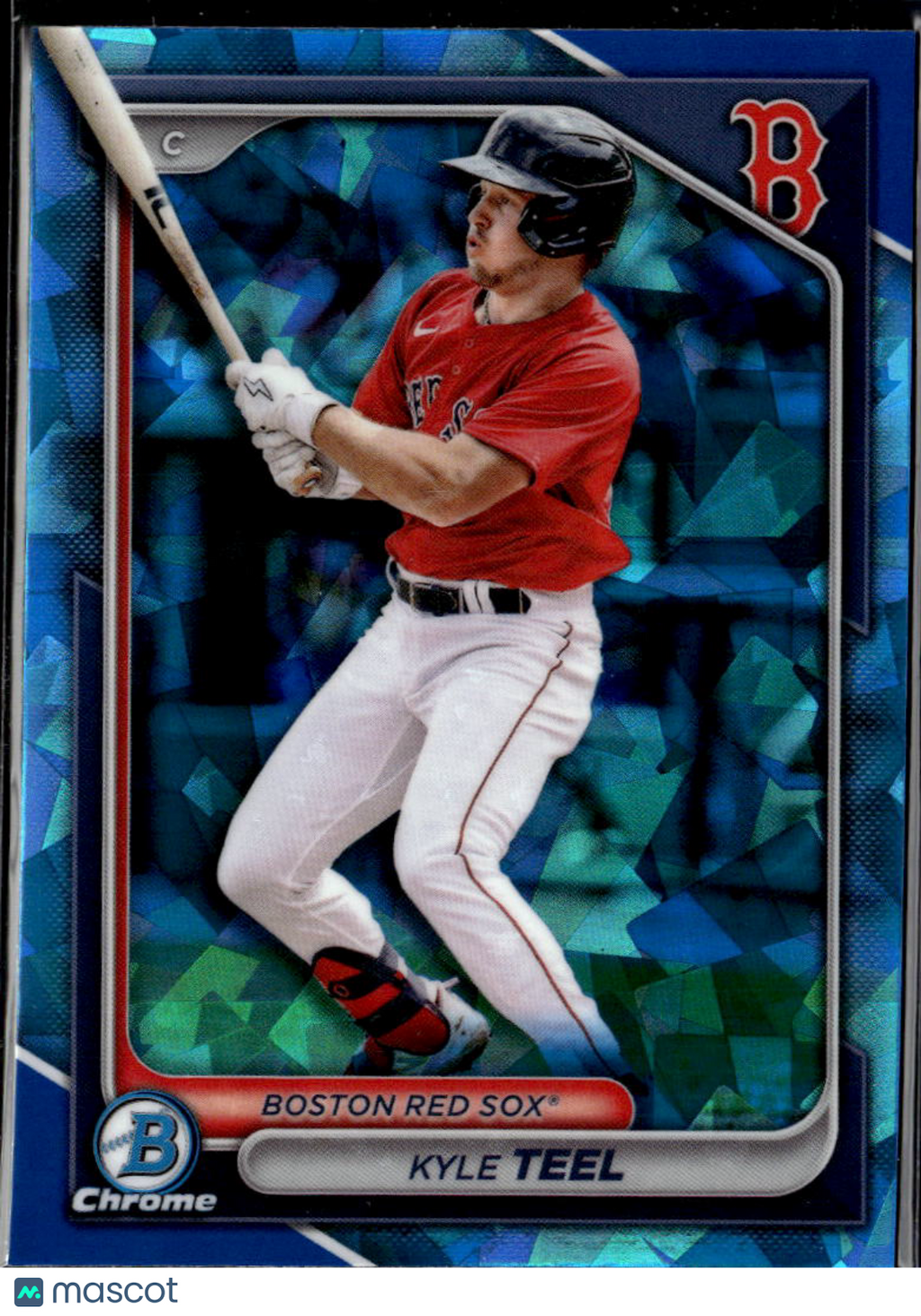 Kyle Teel 2024 Bowman Chrome Sapphire Boston Red Sox