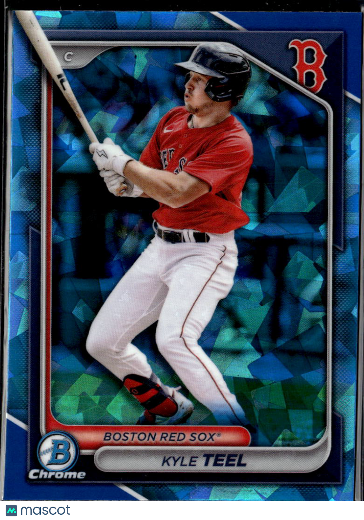 Kyle Teel 2024 Bowman Chrome Sapphire Boston Red Sox