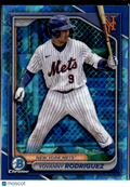 Yovanny Rodriguez 2024 Bowman Chrome Sapphire New York Mets