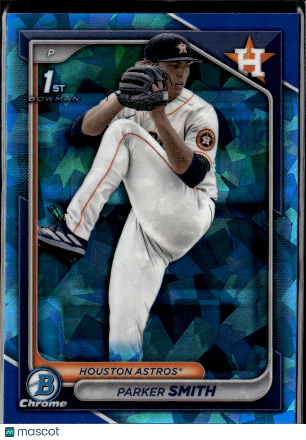 Parker Smith 2024 Bowman Chrome 1st Sapphire Houston Astros
