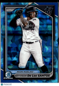 Deyvison De Los Santos 2024 Bowman Chrome Sapphire Miami Marlins