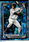 Sam Antonacci 2024 Bowman Chrome 1st Sapphire Chicago White Sox