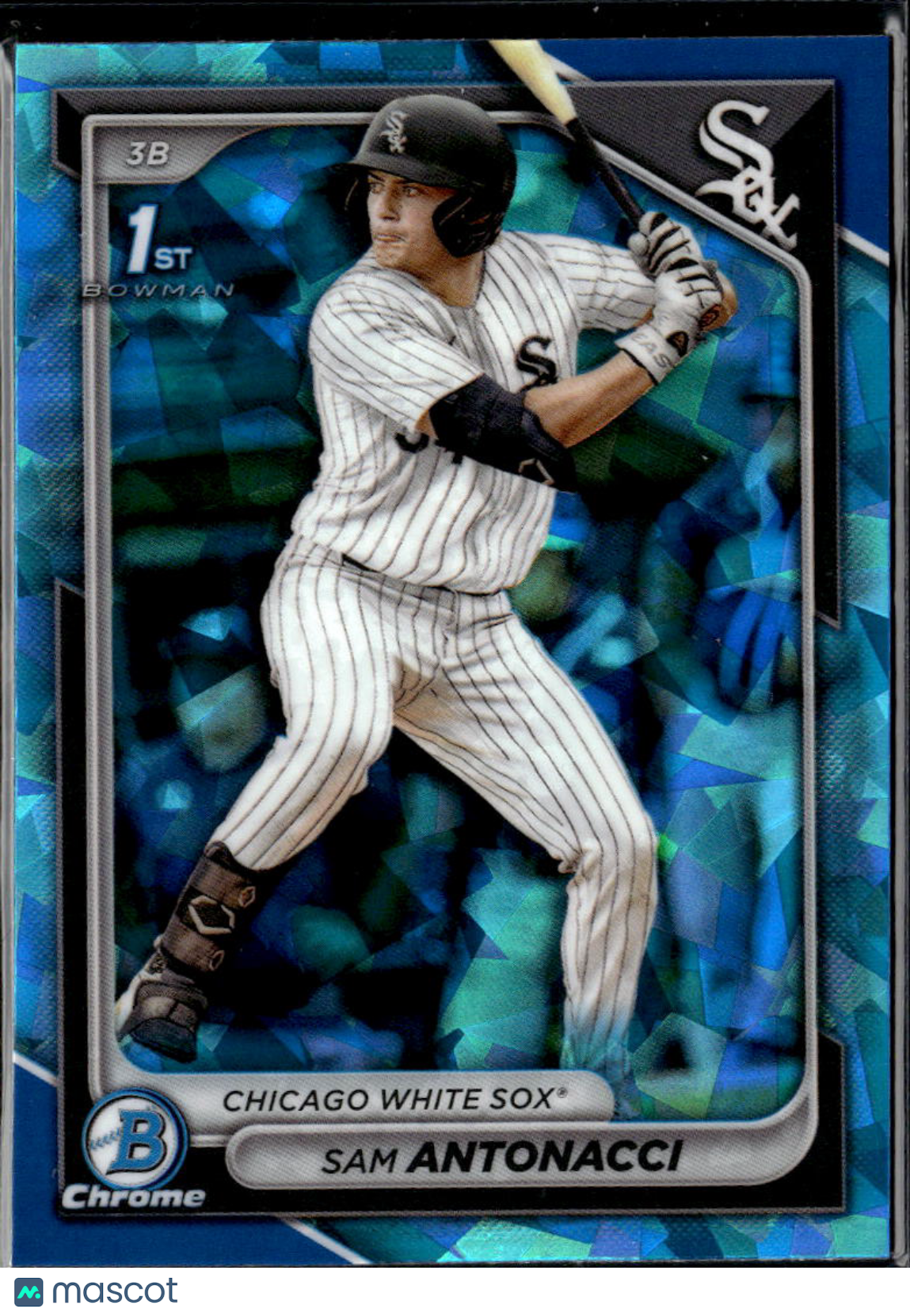 Sam Antonacci 2024 Bowman Chrome 1st Sapphire Chicago White Sox