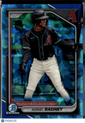 Adriel Radney 2024 Bowman Chrome Sapphire Arizona Diamondbacks