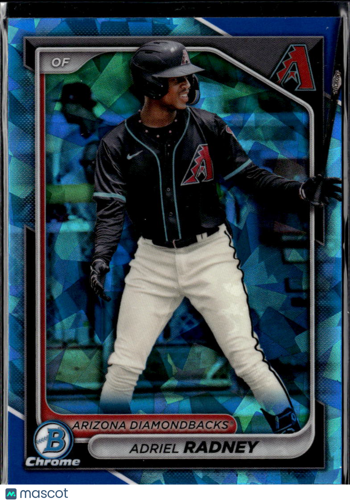 Adriel Radney 2024 Bowman Chrome Sapphire Arizona Diamondbacks