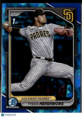 Tyson Neighbors 2024 Bowman Chrome 1st Sapphire San Diego Padres
