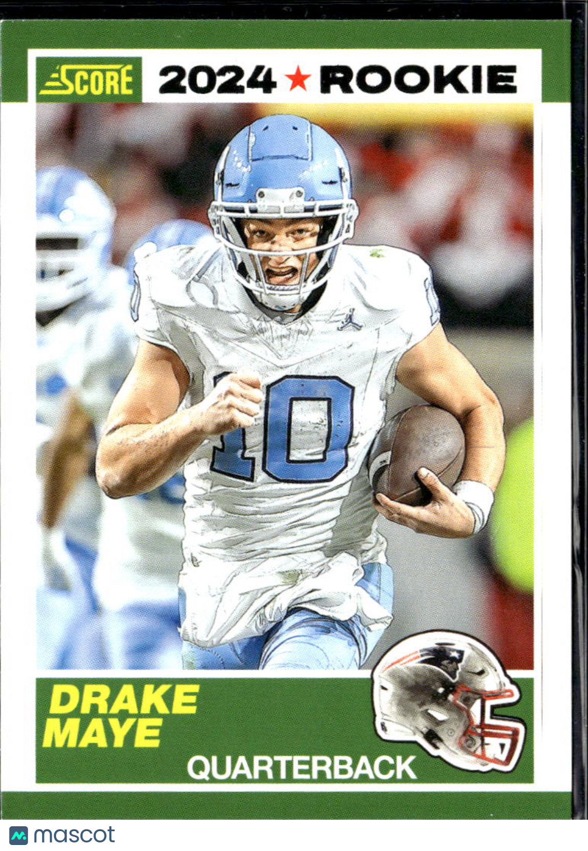 Drake Maye 2024 Score Rookie RC North Carolina New England Patriots