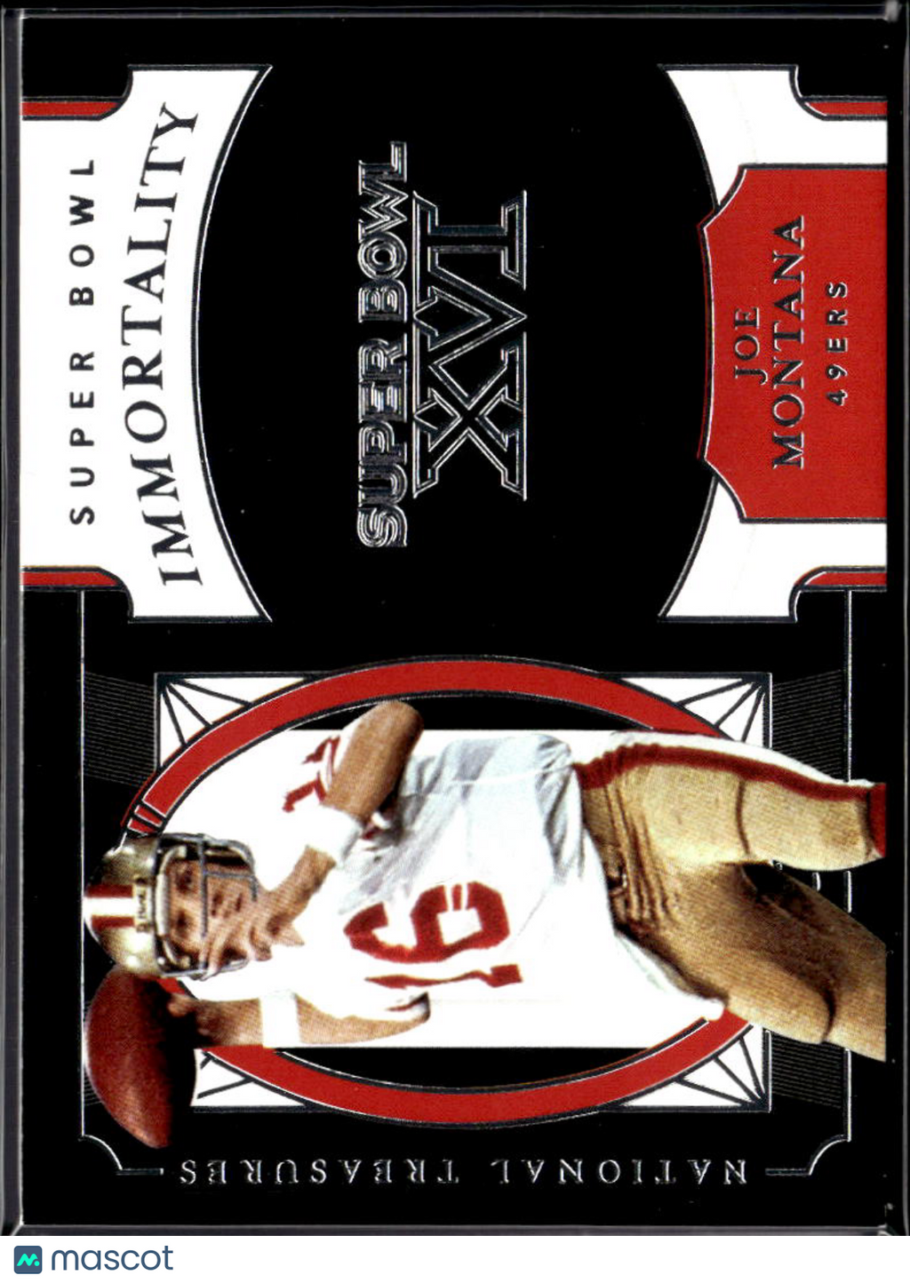 Joe Montana 2020 National Treasures Super Bowl Immortality San Francisco 49ers