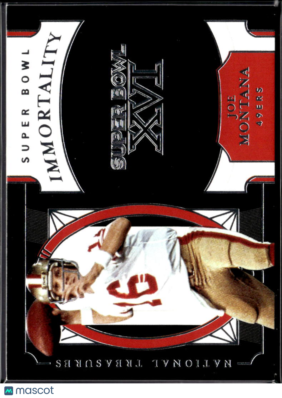 Joe Montana 2020 National Treasures Super Bowl Immortality San Francisco 49ers