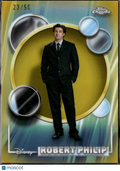 Patrick Dempsey 2026 Topps Chrome Disney GOLD Refractor Greys Anatomy 23/50 #160