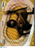 Mowgli 2025 Topps Chrome Disney Gold Wave Refractor 34/50 #104