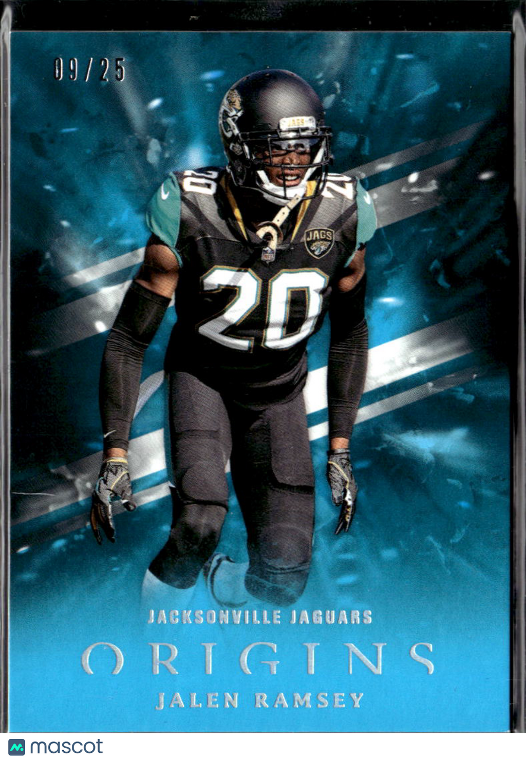 Jalen Ramsey 2018 Origins Aqua 9/25 Jacksonville Jaguars