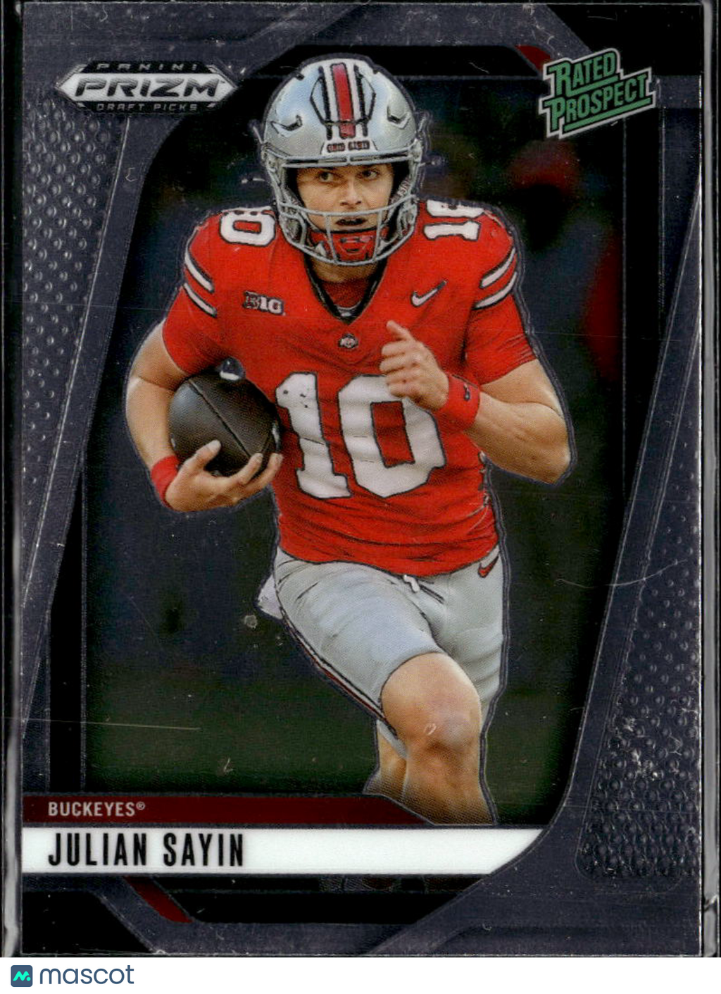 Julian Sayin 2025 Panini Prizm Draft Picks Rookie RC #161 Ohio State Buckeyes