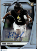 Kobe Hudson 2025 Prizm Draft Picks Auto Autograph Rookie RC Wake Forest