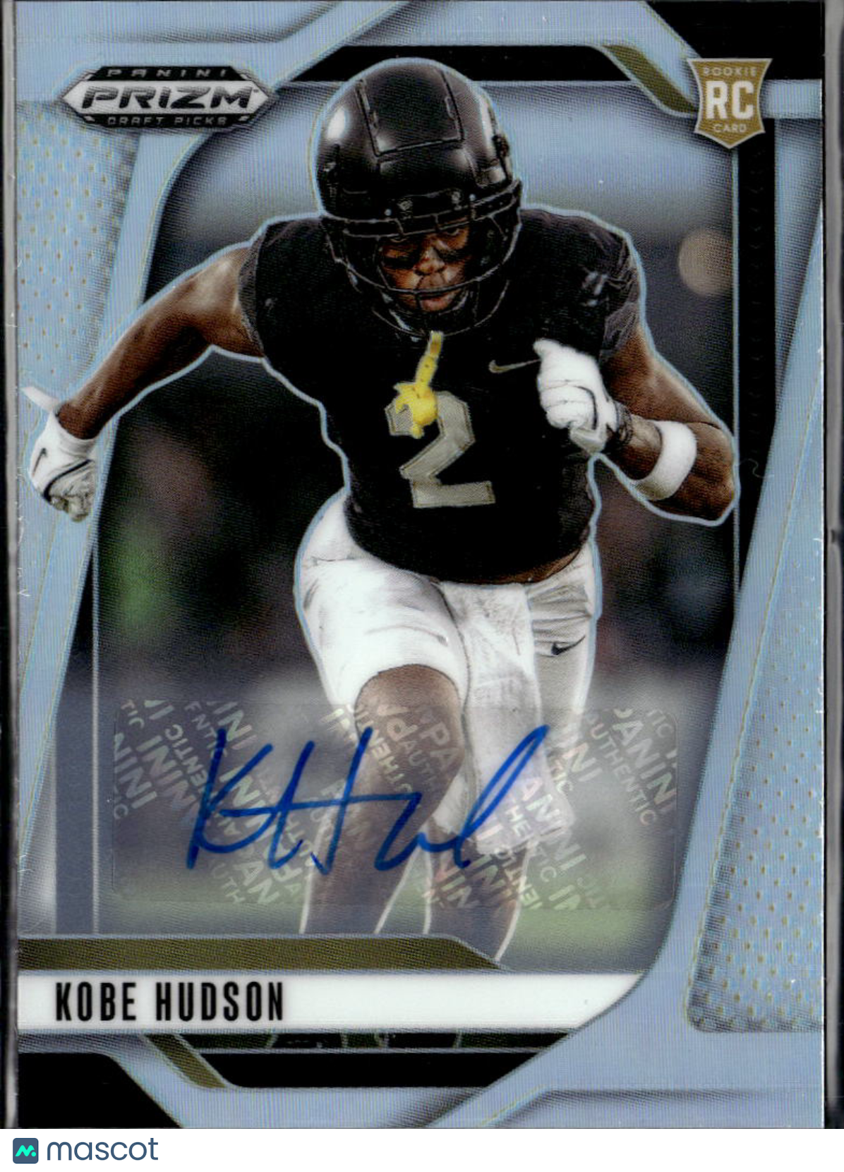 Kobe Hudson 2025 Prizm Draft Picks Auto Autograph Rookie RC Wake Forest