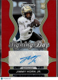 Jimmy Horn Jr. 2025 Prizm Draft Auto Autograph RC 22/399 Colorado Buffaloes