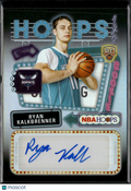 Ryan Kalkbrenner 2026 Topps Hoops Auto Autograph RC Charlotte Hornets