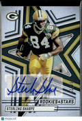 Sterling Sharpe 2025 Rookies & Stars Auto Autograph 14/25 Green Bay Packers