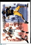 Tom Brady / Giovanni Carmazzi 2000 Fleer Dominion Rookie RC New England Patriots
