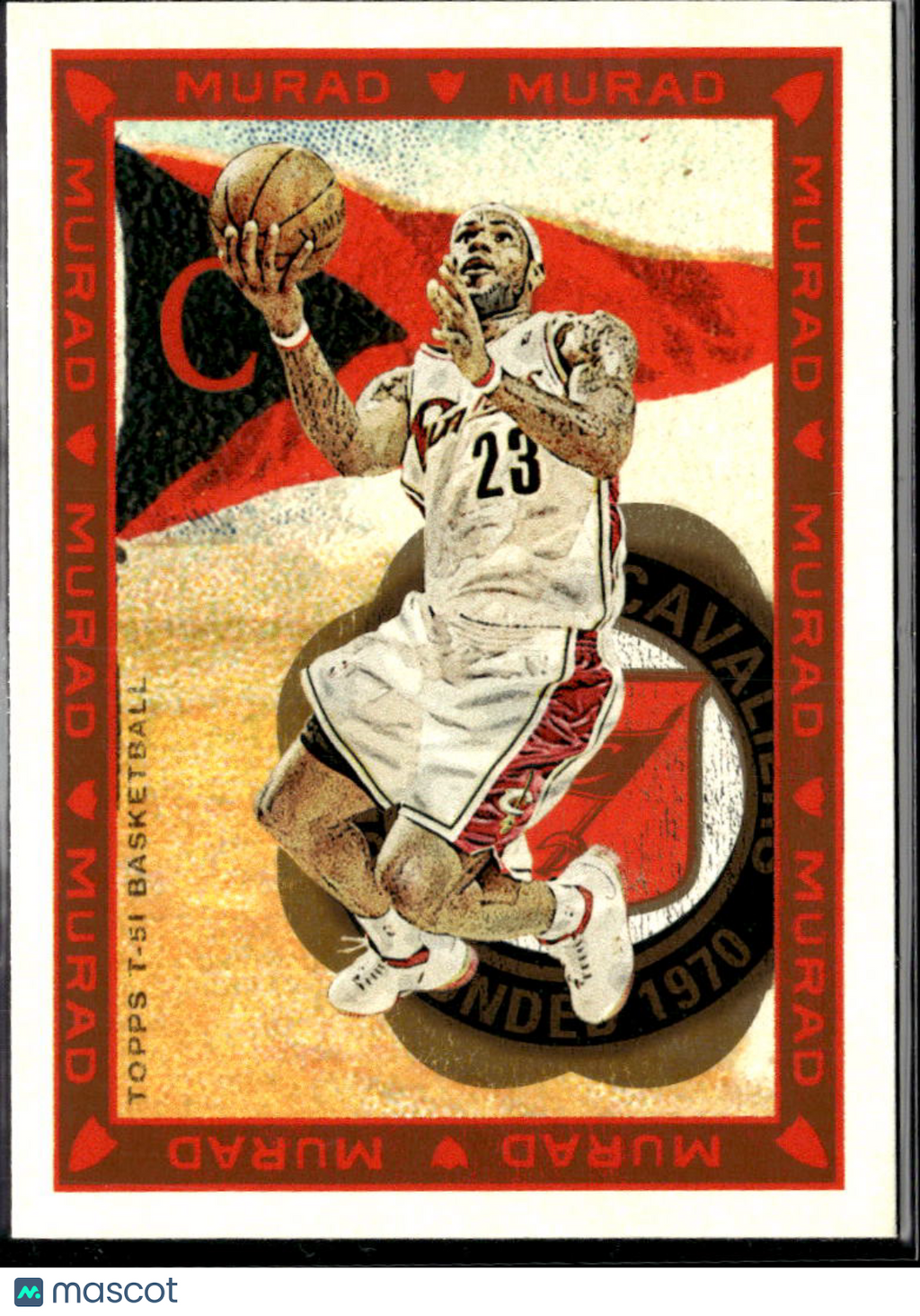 LeBron James 2009 Topps T-51 Murad #203 Cleveland Cavaliers