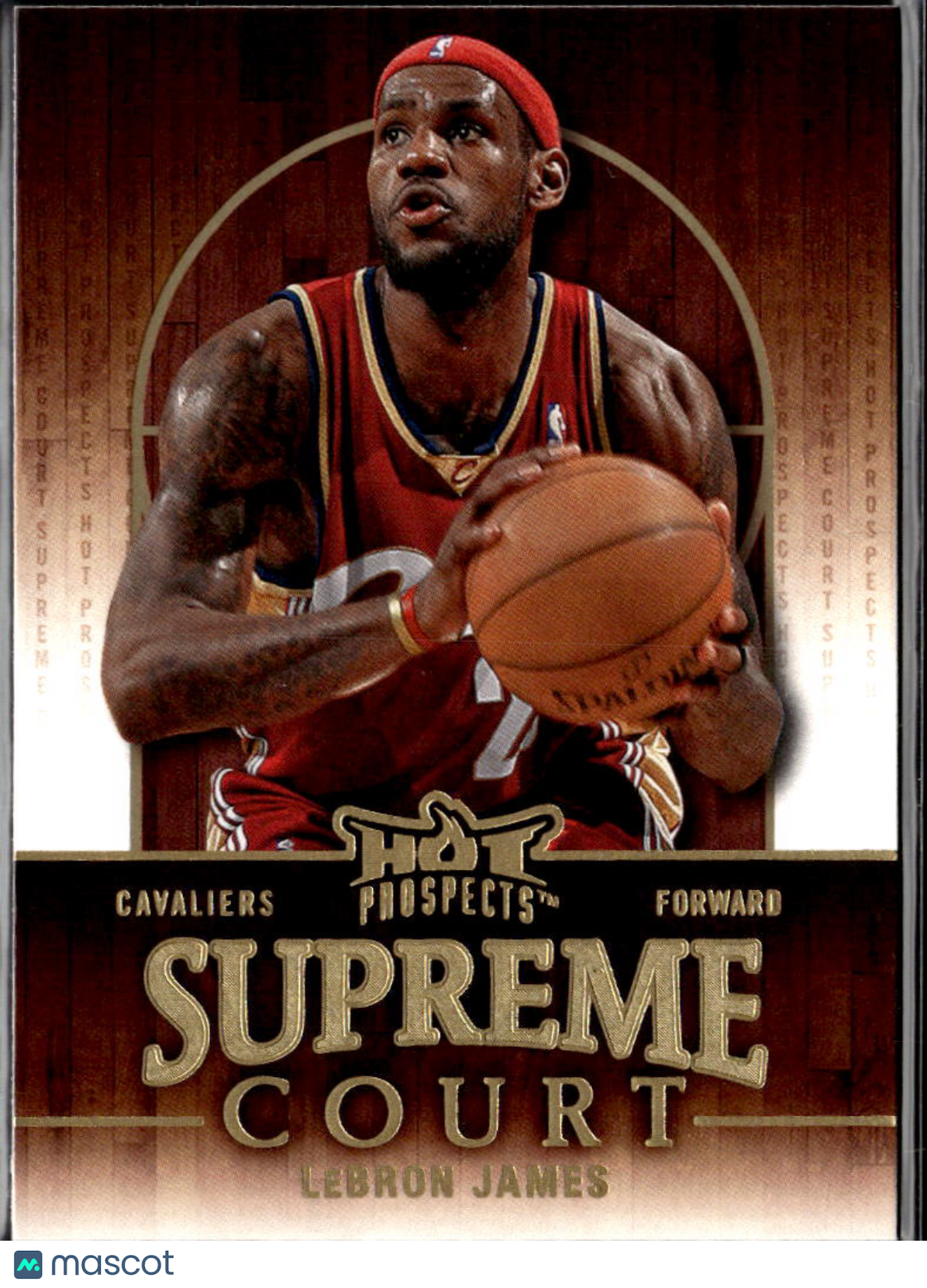 LeBron James 2008-09 Fleer Hot Prospects Supreme Court Cleveland Cavaliers