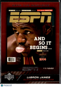 LeBron James 2005 Upper Deck ESPN The Magazine Cleveland Cavaliers