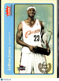 LeBron James 2004-05 Fleer Tradition Award Winner Blue #210 Cleveland Cavaliers