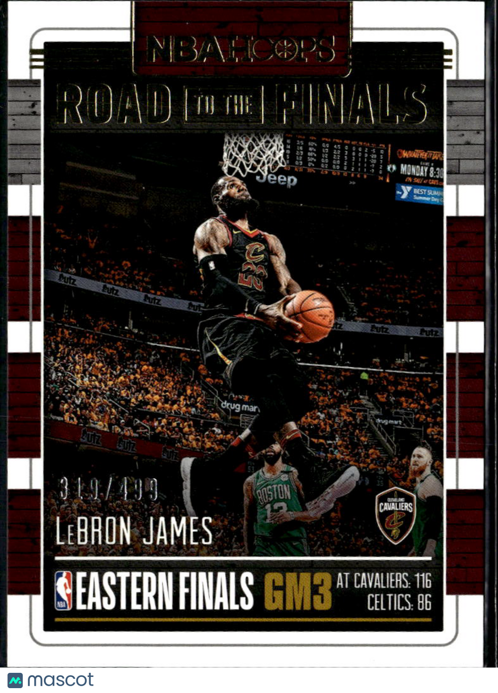 LeBron James 2018-19 NBA Hoops Road to the Finals 319/499 Cleveland Cavaliers