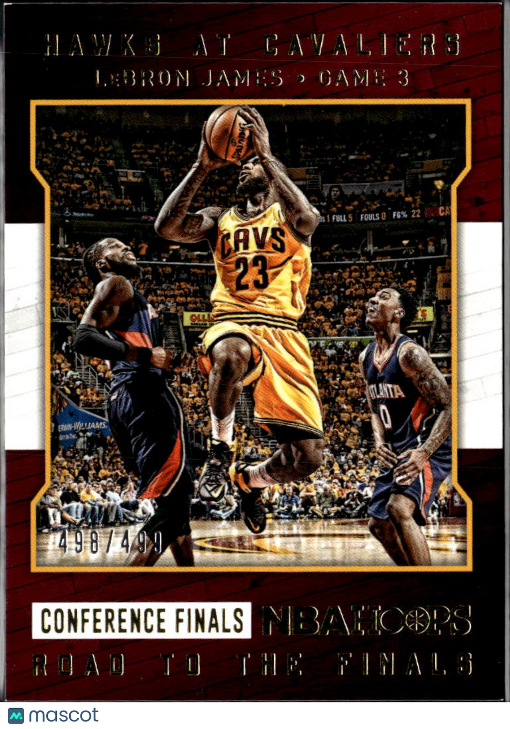 LeBron James 2015-16 NBA Hoops Road to the Finals 498/499 Cleveland Cavaliers