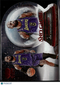 LeBron James 2023 Panini Crown Royale Sno Globe Los Angeles Lakers
