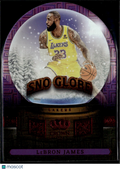 LeBron James 2023-24 Crown Royale Sno Globe Los Angeles Lakers