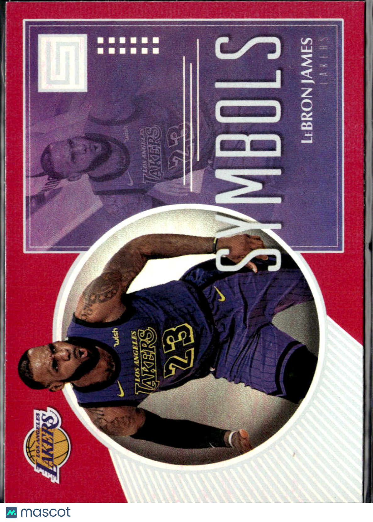 LeBron James 2018-19 Status Symbols Pink Los Angeles Lakers