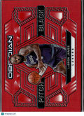 LeBron James 2021-22 Obsidian Pitch Black Red Los Angeles Lakers
