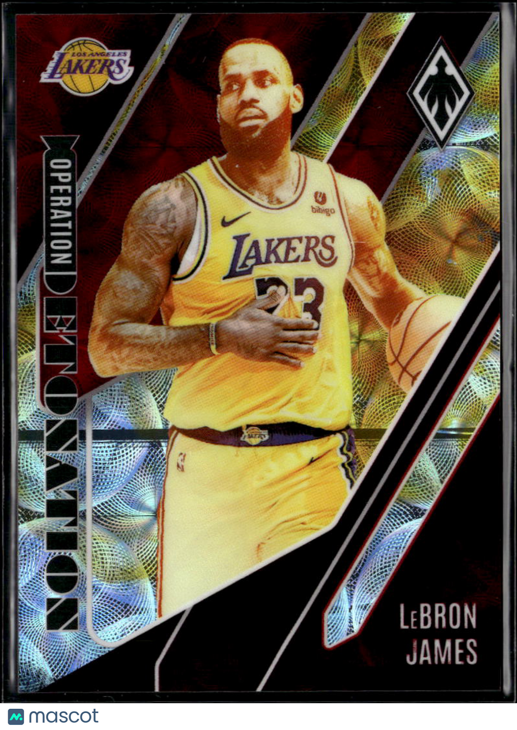 LeBron James 2023-24 Phoenix Operation Detonation 28/75 Los Angeles Lakers