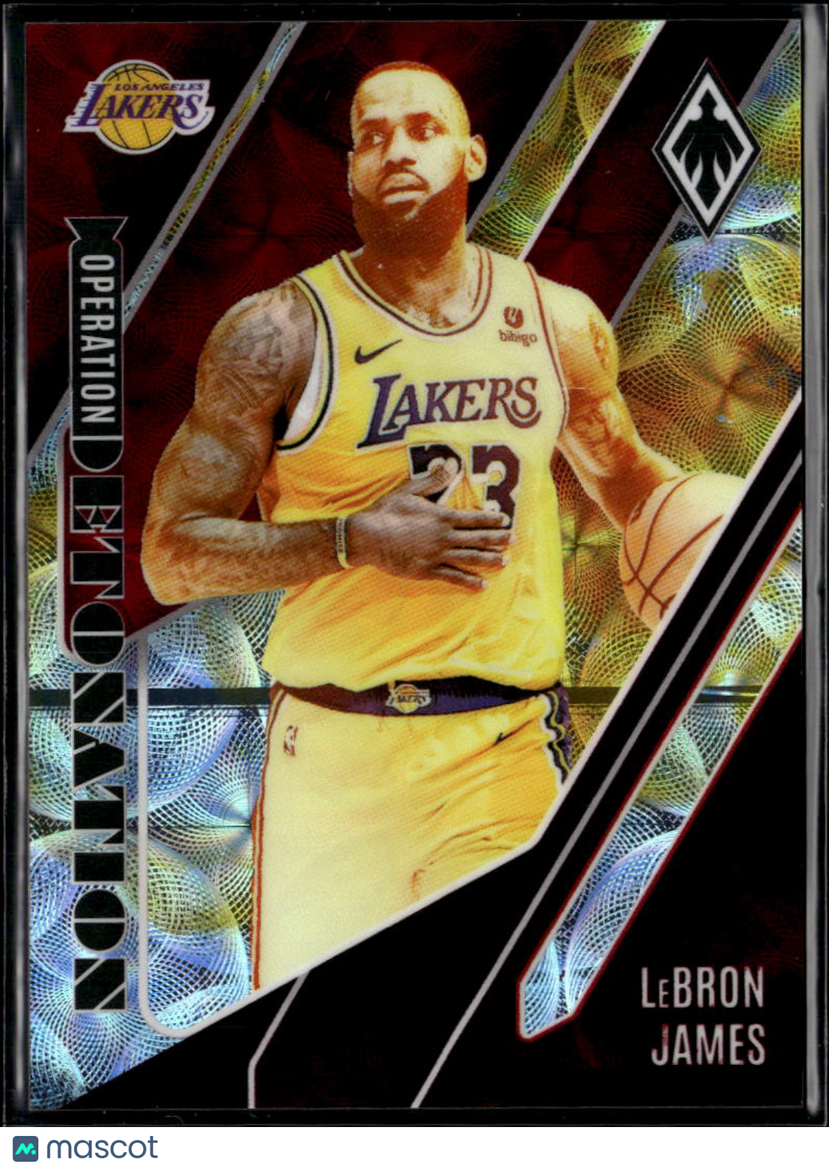 LeBron James 2023-24 Phoenix Operation Detonation 28/75 Los Angeles Lakers