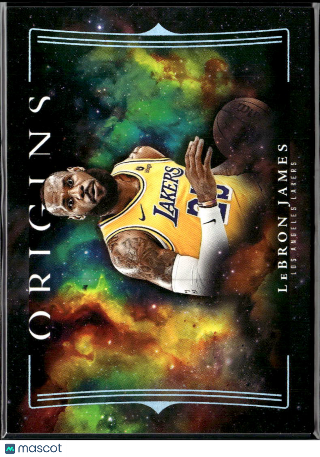 LeBron James 2023-24 Origins Variation SSP SHORTPRINT #12 Los Angeles Lakers