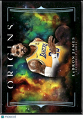 LeBron James 2023-24 Origins Variation SSP SHORTPRINT #12 Los Angeles Lakers