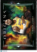 LeBron James 2023-24 Origins Variation SSP SHORTPRINT #12 Los Angeles Lakers