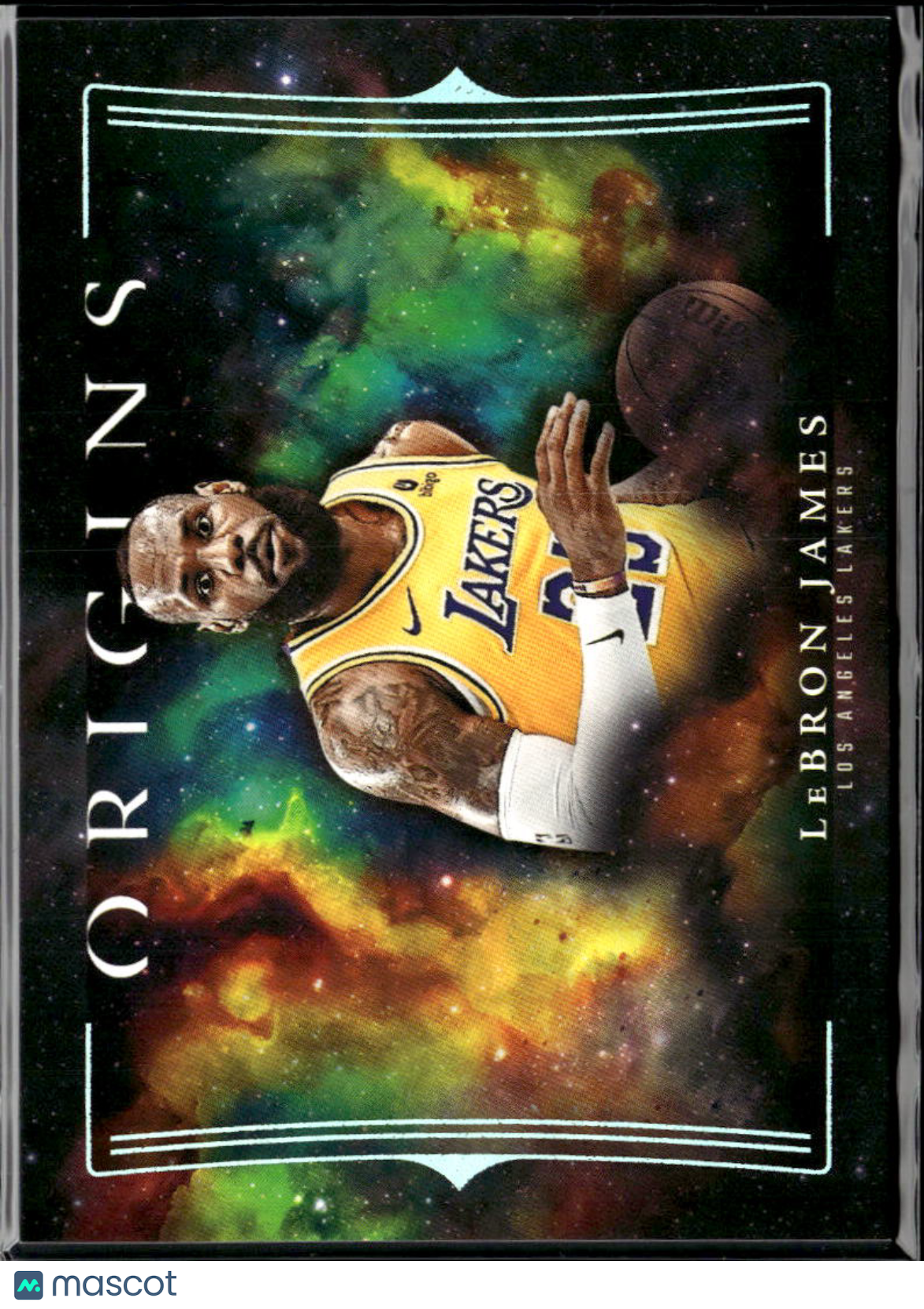 LeBron James 2023-24 Origins Variation SSP SHORTPRINT #12 Los Angeles Lakers