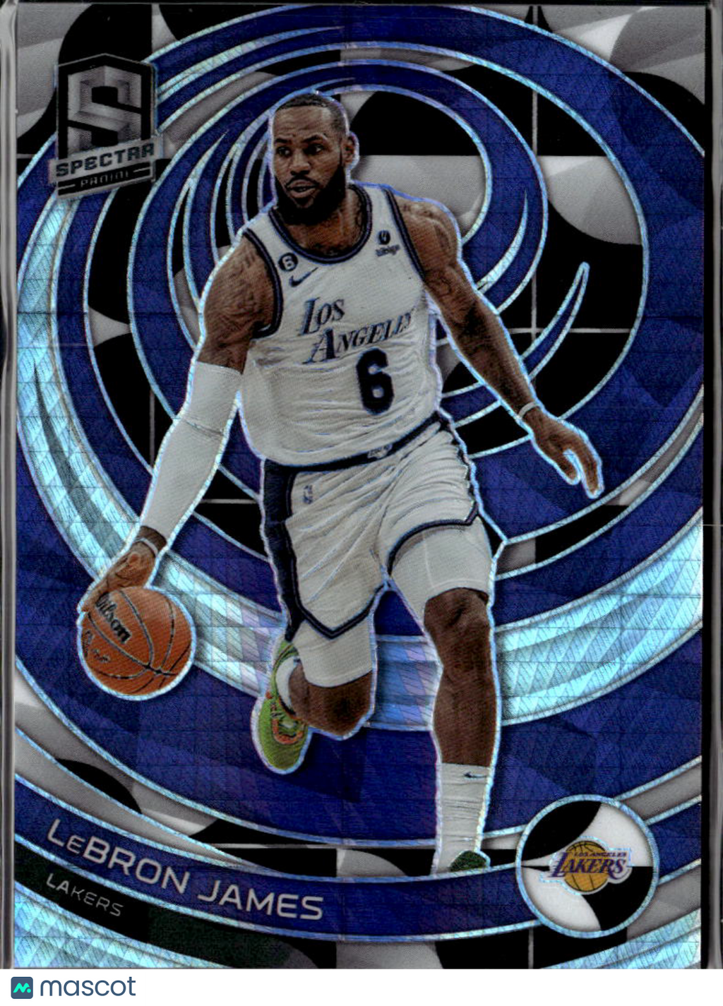 LeBron James 2022-23 Spectra Hyper Prism SSP #79 Los Angeles Lakers