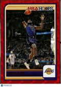 LeBron James 2023-24 NBA Hoops Red 76/99 Los Angeles Lakers