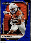 Jahdae Barron 2025 Prizm Draft Picks RC Blue Wave 211/299 Texas Longhorns