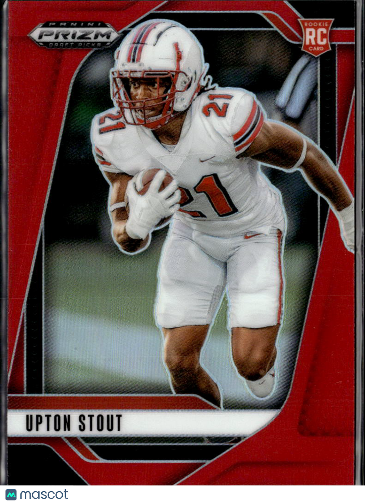 Upton Stout 2025 Prizm Draft Picks RC Red 204/399 Western Kentucky Hilltoppers