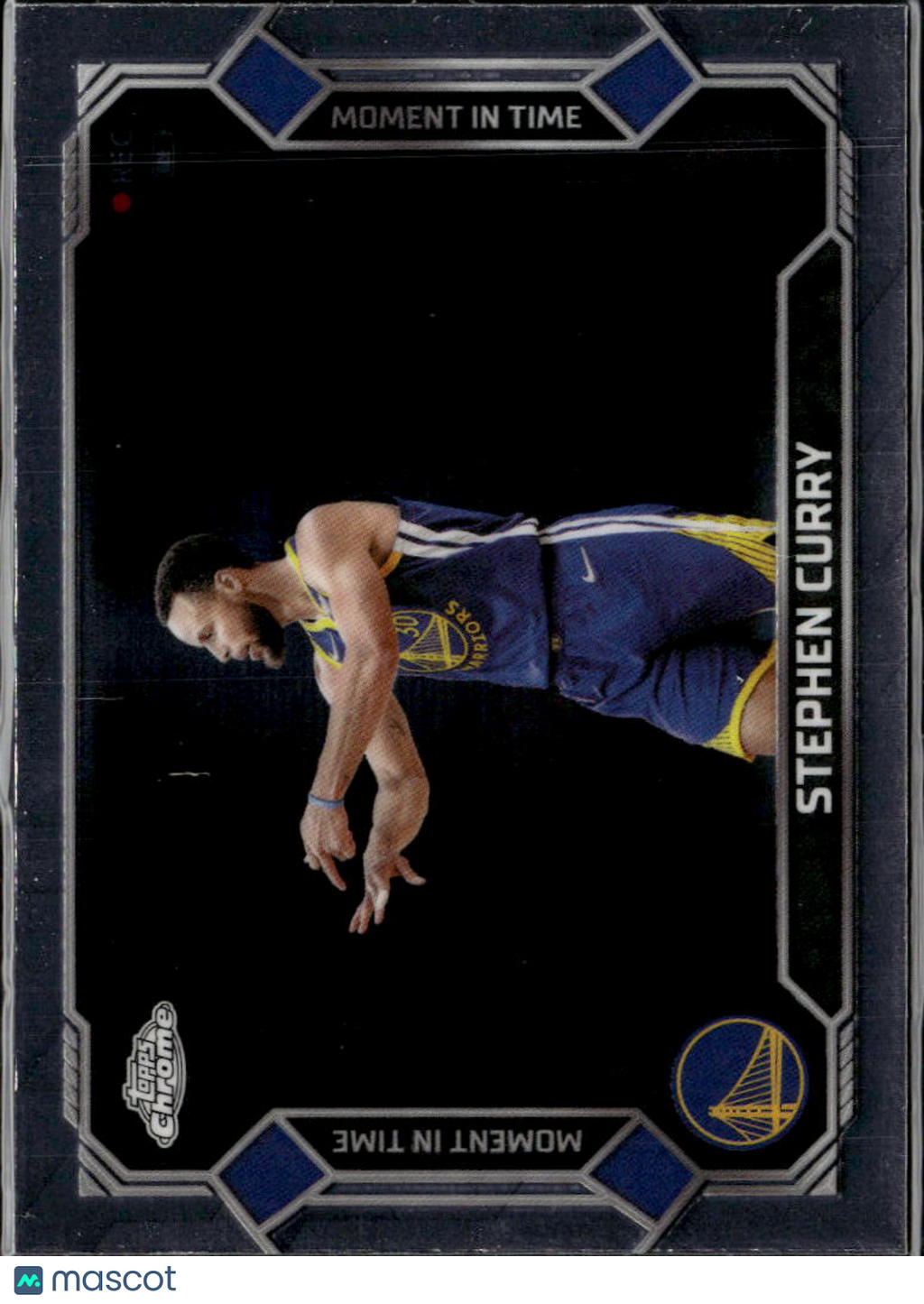 Stephen Curry 2026 Topps Chrome Moment in Time Golden State Warriors